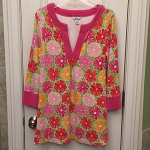 Lilly Pulitzer “Juice Stand” print cover up